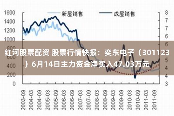 红河股票配资 股票行情快报：奕东电子（301123）6月14日主力资金净买入47.03万元