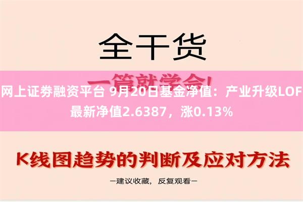 网上证劵融资平台 9月20日基金净值：产业升级LOF最新净值2.6387，涨0.13%