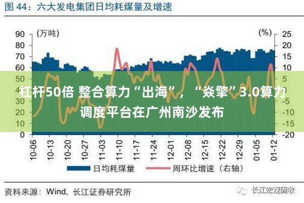 杠杆50倍 整合算力“出海”，“焱擎”3.0算力调度平台在广州南沙发布